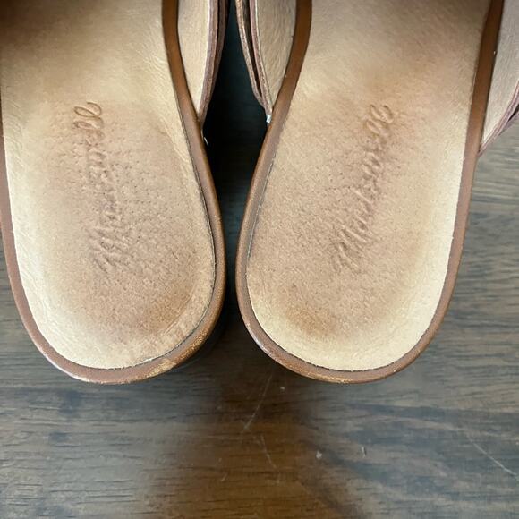 Madewell The Cecily Clog in Oiled Leather Cottagecore Boho Minimalist - Picture 10 of 12